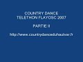 COUNTRY DANCE TELETHON 2007 FLAYOSC
