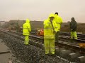 Montaje de v�a Madrid-Miraflores (LAV Madrid-Valladolid)