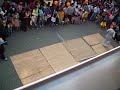 Martial arts demonstration in Insadong, Seoul, Korea
