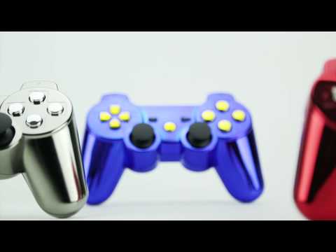 Custom Chrome PS3 Controllers - Customize Your Own - Controller Chaos