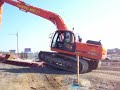 wideload excavator unloading with Charlie Kirimar wideload excavator unloading with Charlie Kirimar