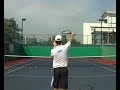 Topspin Tennis Serve Part I - Develop Feel Topspin Tennis Serve Part I - Develop Feel