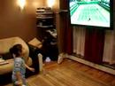 Nikki playing the Wii