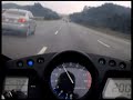 CBR1100XX 279km/h on Imigrantes road
