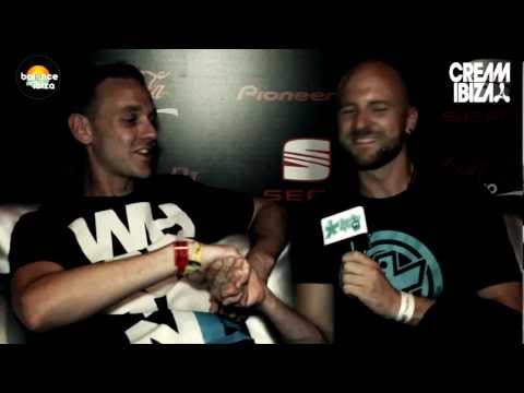 Interviewing Nick the Kid (Hindsight) at Cream, Amnesia, Ibiza 2012
