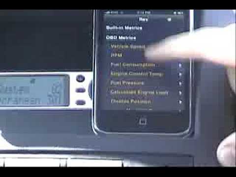 On Board Diagnostics Car application for iPhone YouTube Preview Image