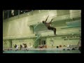 trampoline sessions / прыжки в воду в олимпийской деревне 80