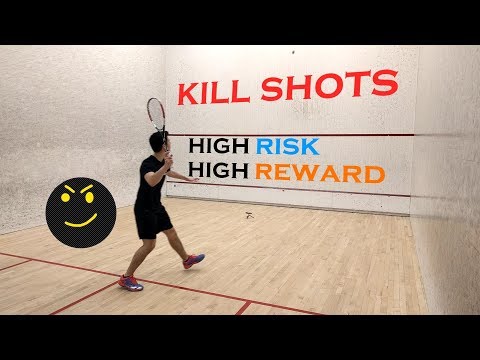 Squash Kill Shot Series - Introduction - How To Hit A Rolling Nick