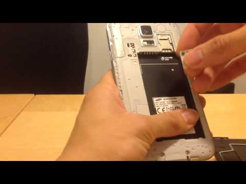 how to remove galaxy s'sim card