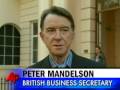 Protestor Slimes British Business Secretary
