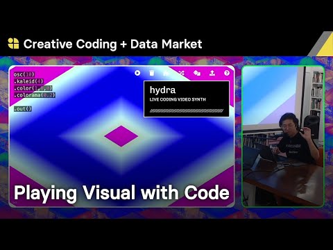 hydra.js: playing visual with code