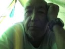 Ken in the diary tent