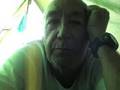 Ken in the diary tent