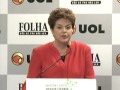 Dilma no debate do UOL - Lula mudou a economia