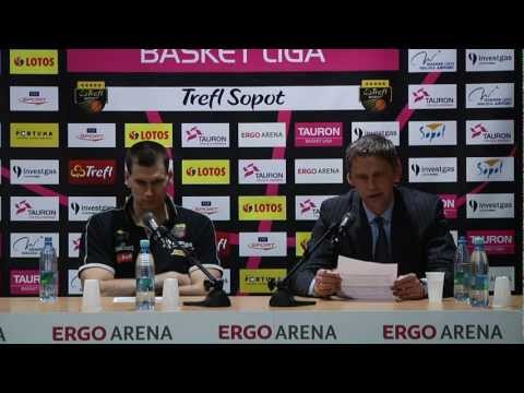 Trefl Sopot - Śląsk Wrocław (mecz 5 - konferencja prasowa)