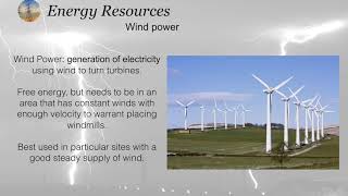 Energy Resources (4)