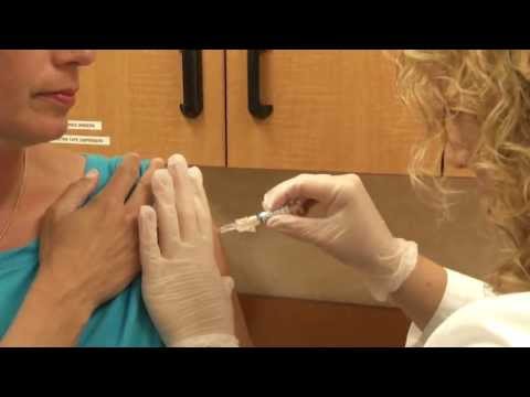 how to administer a flu shot