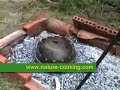 Dutch oven big fish cooking
