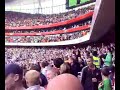 the final whistle (arsenal vs west ham (april 7th \