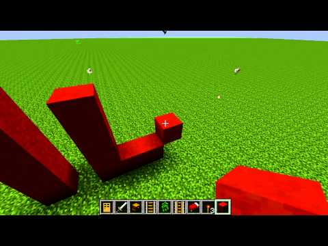 how to make the letter b in minecraft
