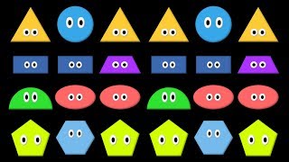 Patterns 3 - ABB, AAB, & ABA Patterns with Shapes - The Kids' Picture Show (Fun & Educational)