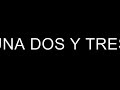 UNA DOS Y TRES.. (Antonio Carmona)