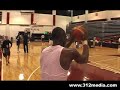 d wade vs  melo impromptu 3 point contest