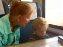 Oma and Roarke on their first Train Ride together Oma and Roarke on their first Train Ride together