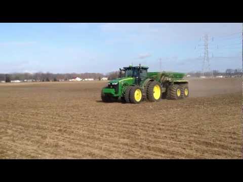 how to fertilize 5 acres