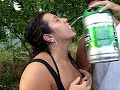 Gina Chugging
