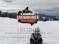 Canadian Snowmobile Whistler Canada