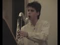 emmanuelle somer solo bass clarinet improvised