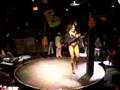 Akashia performing umberella