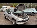 Peugeot 206 1.4 XR,XS,XT,Gentry Sloopvoertuig (2000, Grijs)
