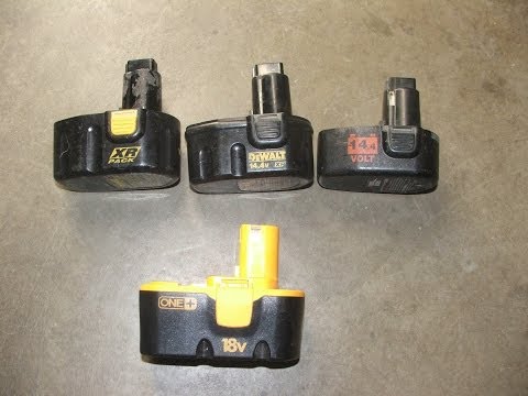 how to rebuild a dewalt 14.4 v battery