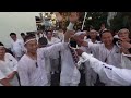 平成27年  浜降祭  日枝神社「中島」本社神輿渡御。 日枝大神
