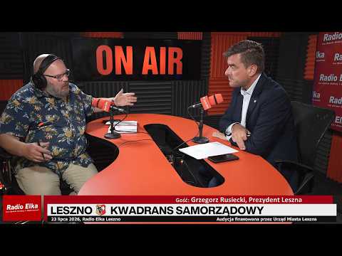 Leszno Kwadrans Samorządowy - Prezydent Leszna Grzegorz... :: Dlaczego Leszno nie dostało dofinansowania na tunele na Zatorzu i czy temat jest już definitywnie zamknięty? Skąd podwyżka opłaty za śmieci i dlaczego prezydent chce wrócić do pomysłu budowy spalarni? Będzie też o przebudowie ronda Narutowicza i Opalińskich, remoncie ulicy Śląskiej oraz planach wyburzenia kamienic przy Dąbrowskiego. Prezydent Leszna Grzegorz Rusiecki jest dziś gościem Kwadransa Samorządowego.Link do artykułu: https://elka.pl/content/view/131004/80/