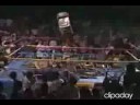 Wrestlers Buried In Chairs