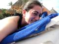 One drink too many on the beach Dea?