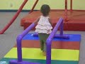 Nice headscarf at the little gym