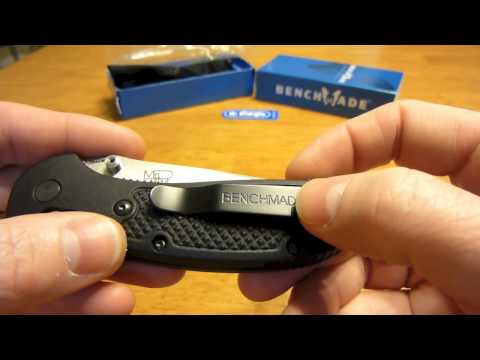 benchmade - Not a backpacking knife, but rather an EDC knife...here is the unboxing of my new Benchmade Griptilian 551 knife! http://sticksblog.com/2012/08/17/unboxing-o...