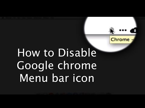 how to enable menu bar in google chrome