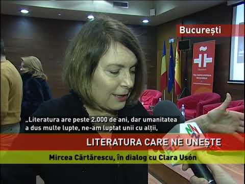 Mircea Cărtărescu, în dialog cu Clara Usón