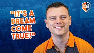 Matt Campbell HONEST REACTION to James Wade handshake and landmark victory at Ally Pally