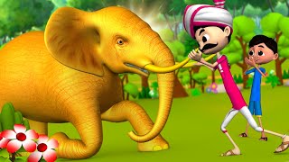 தங்க யானை - Golden Elephant 3D Ani