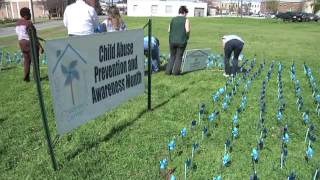 Pinwheels Along Quintard Avenue Carry A Serious Message