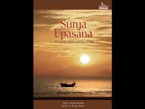 dhyan - Om Adityaya Namaha! Track: Dhyaan Mantras Artist: Shubha Mudgal Music: Pt. Bhajan Sopori Album: Surya Upasana Download links: http://itunes.apple.com/us/albu...