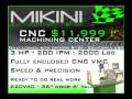 Mikini 1610L CNC Machining center VMC hog Slotting aircraft aluminum 6061 T6