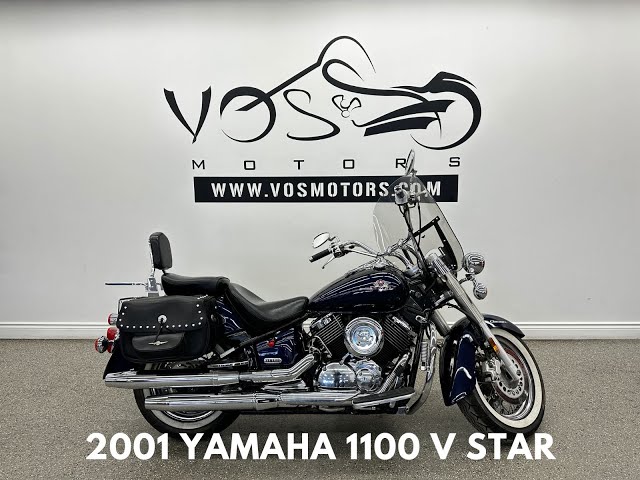 2001 Yamaha XVS11AN V-Star 1100 Classic - V5586 - -Financing Ava in Street, Cruisers & Choppers in Markham / York Region
