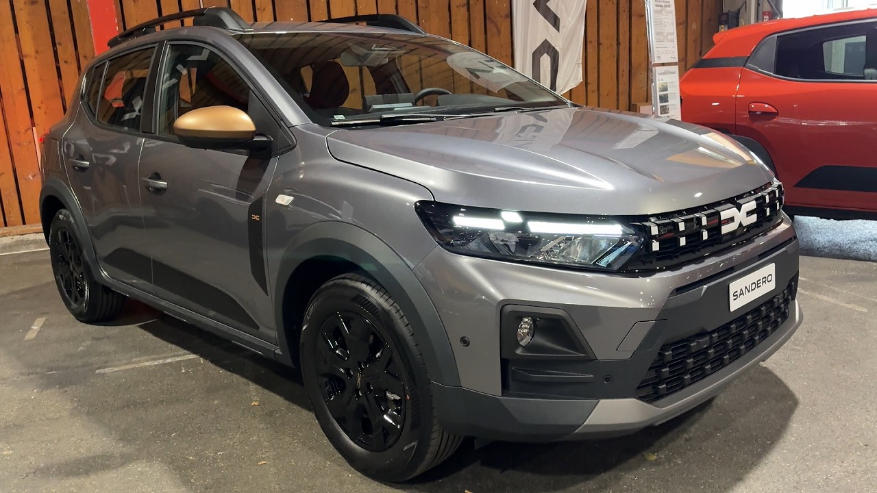 DACIA SANDERO STEPWAY 2026 FACELIFT - visual REVIEW, SPECS & PRICE (nice GREY color)